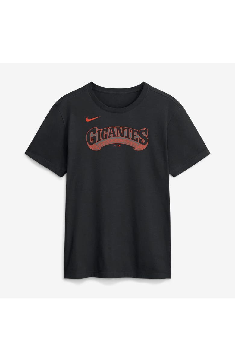 Nike Men's Nike Black San Francisco Giants Alternate Wordmark T-Shirt, Main, color, Black