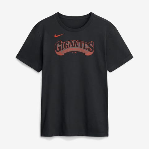 Men's Nike Black San Francisco Giants Alternate Wordmark T-Shirt