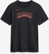 Nike Men's Nike Black San Francisco Giants Alternate Wordmark T-Shirt