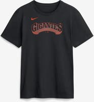 Nike Men's Nike Black San Francisco Giants Alternate Wordmark T-Shirt