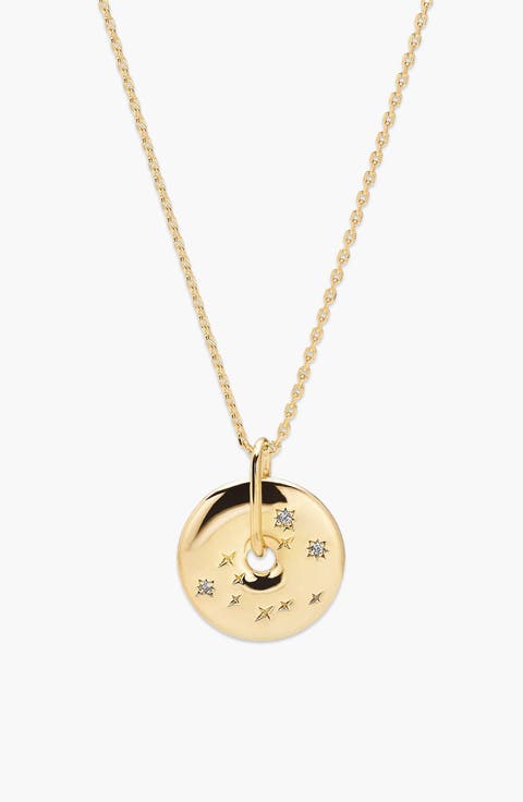 Zodiac Pendant Necklace