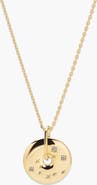 MEJURI Zodiac Pendant Necklace