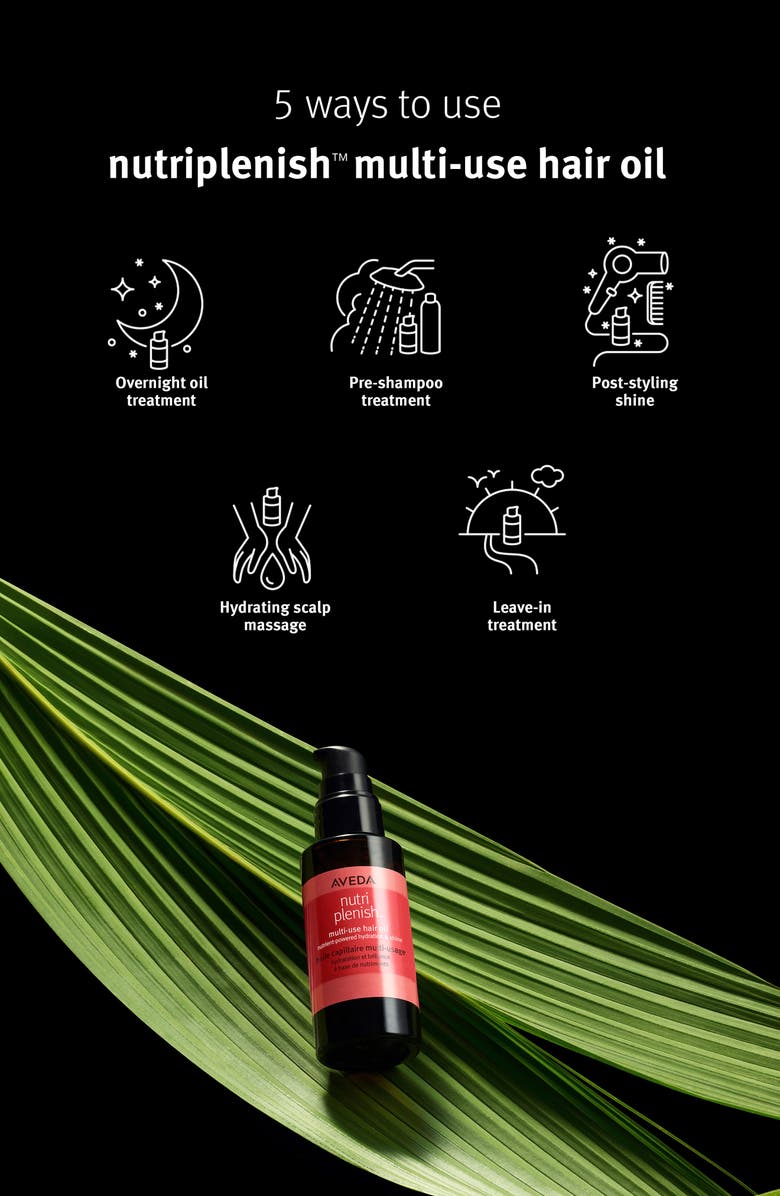 Aveda Nutriplenishâ„¢ Multi-Use Hair Oil, Alternate, color,