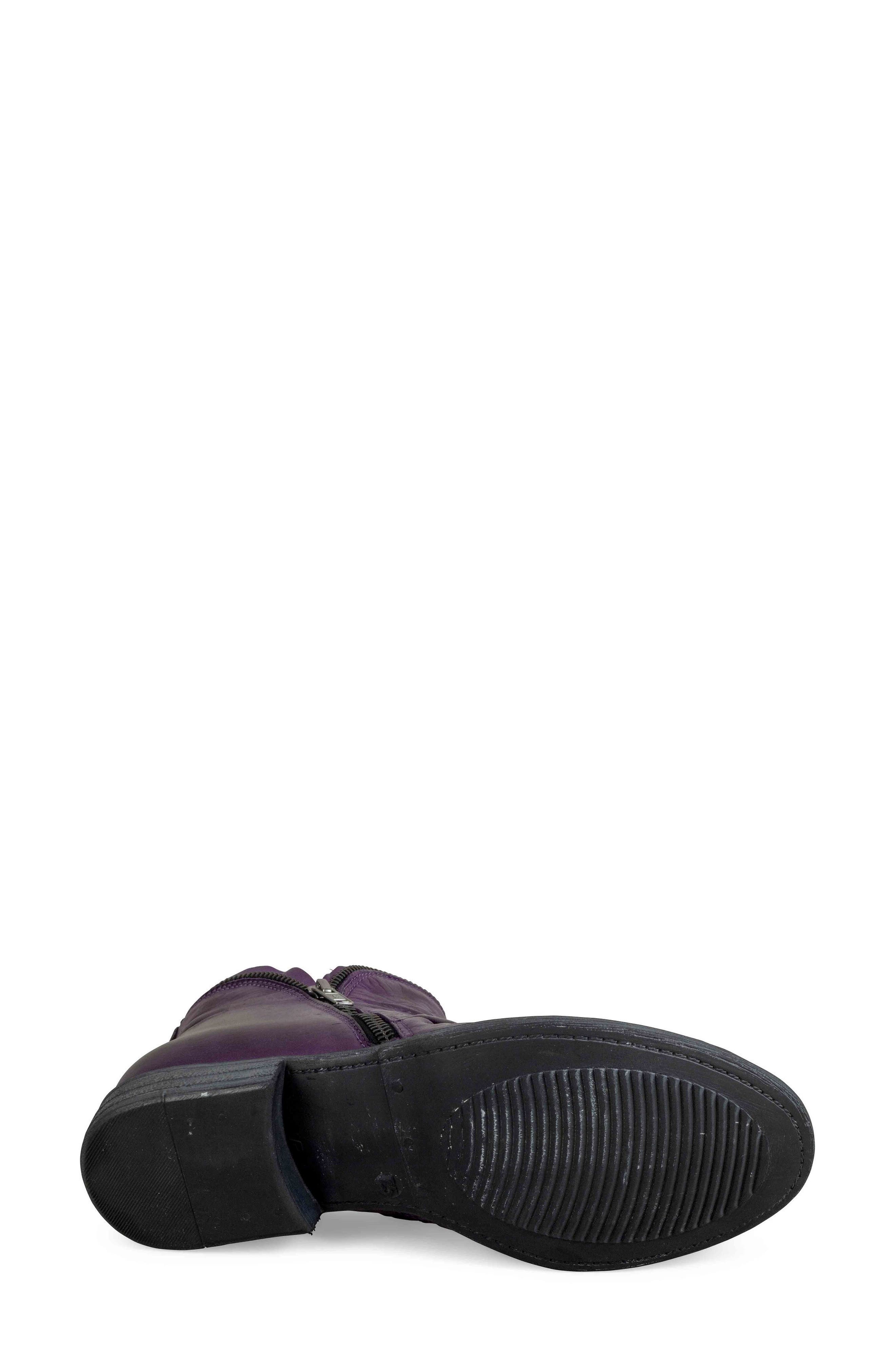 'Luna' Ankle Boot, Alternate, color, PURPLE