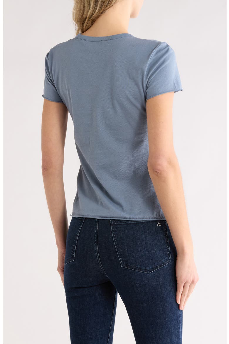 Burman Bela Logo Graphic T-Shirt, Alternate, color, FLINT STONE BLUE