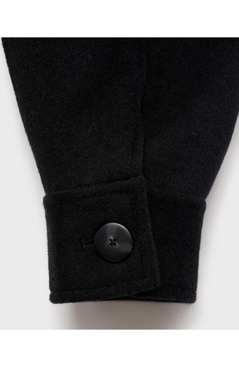 Wool Blend Crop Jacket