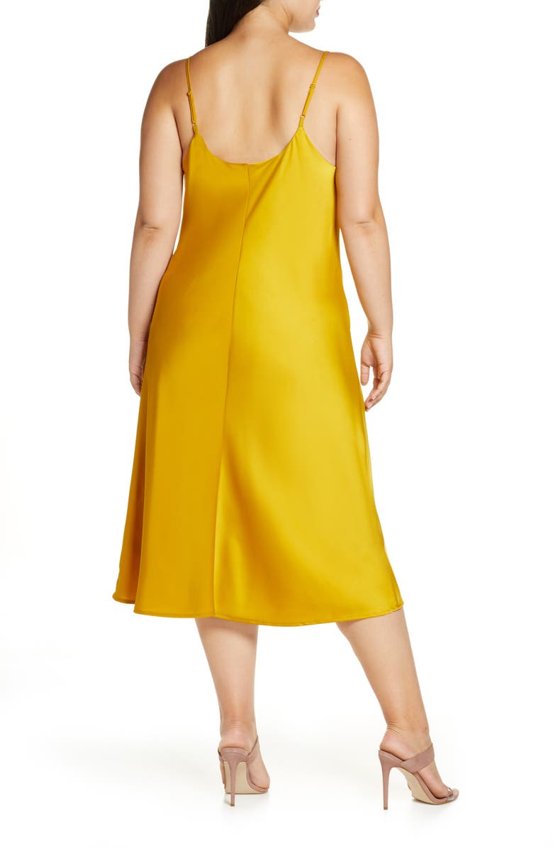 ELOQUII R29 x ELOQUII Cowl Neck Slipdress, Alternate, color,