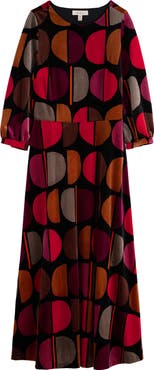 Seasalt Cornwall Oak Cottage Velvet Midi Dress