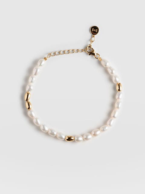 Jacqueline Pearl Bracelet