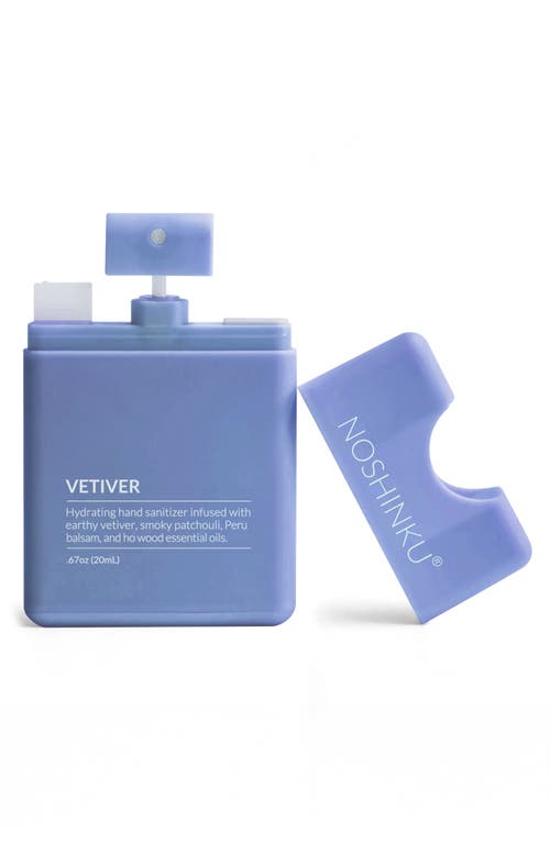 Noshinku Refillable Vetiver Hydrating Pocket Hand Sanitizer
