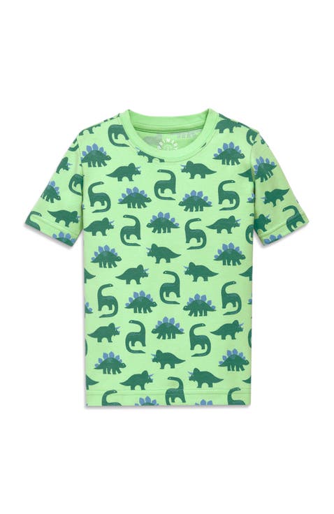 Kids Organic Short Sleeve Pj Top (Toddler, Little Kid, Big Kid)