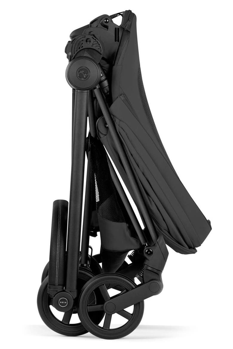 Mios Compact Stroller – Platinum Collection, Alternate, color, MATTE BLACK/ SEPIA BLACK