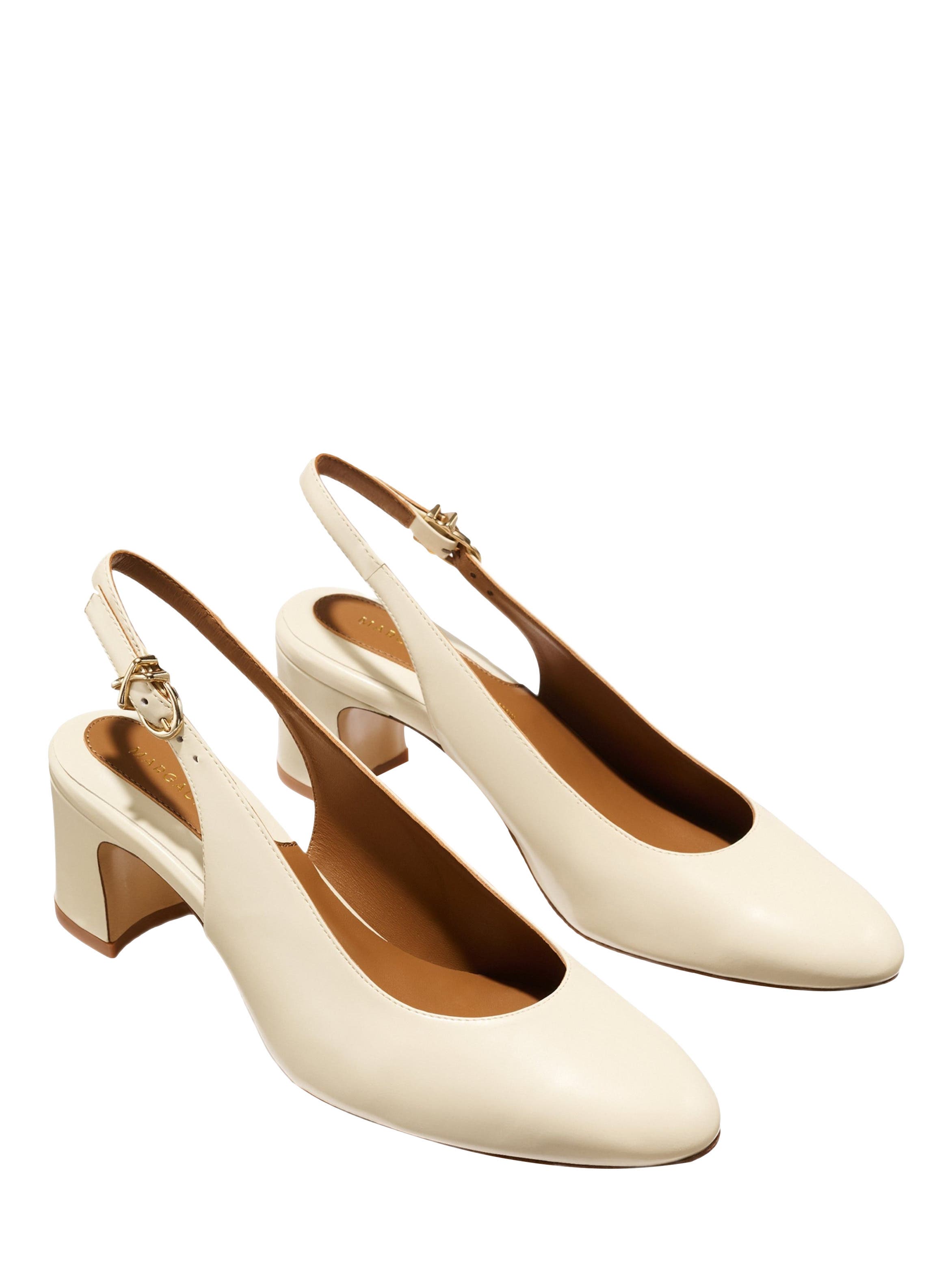 The Cluny Slingback, Alternate, color, Cream