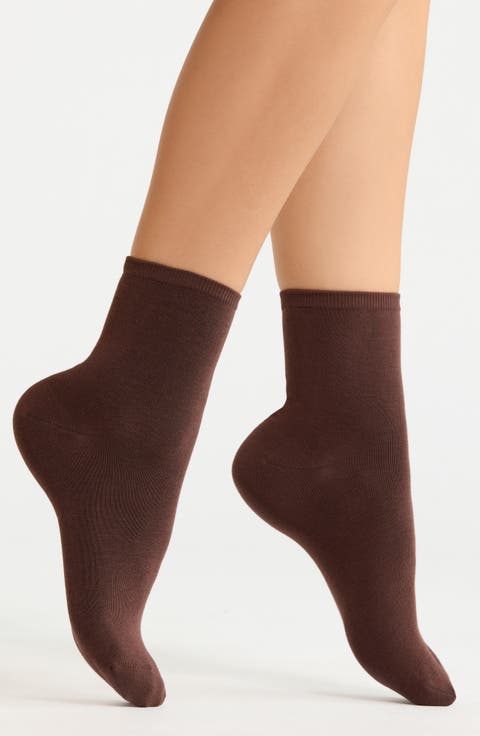 Everyday Low Flat Knit Crew Socks