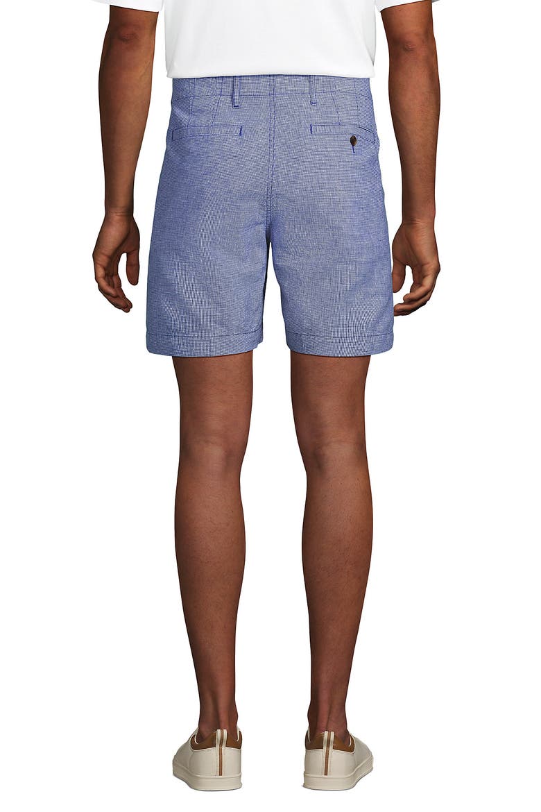 7" Classic Fit Linen Blend Short, Alternate, color, Pale Sapphire