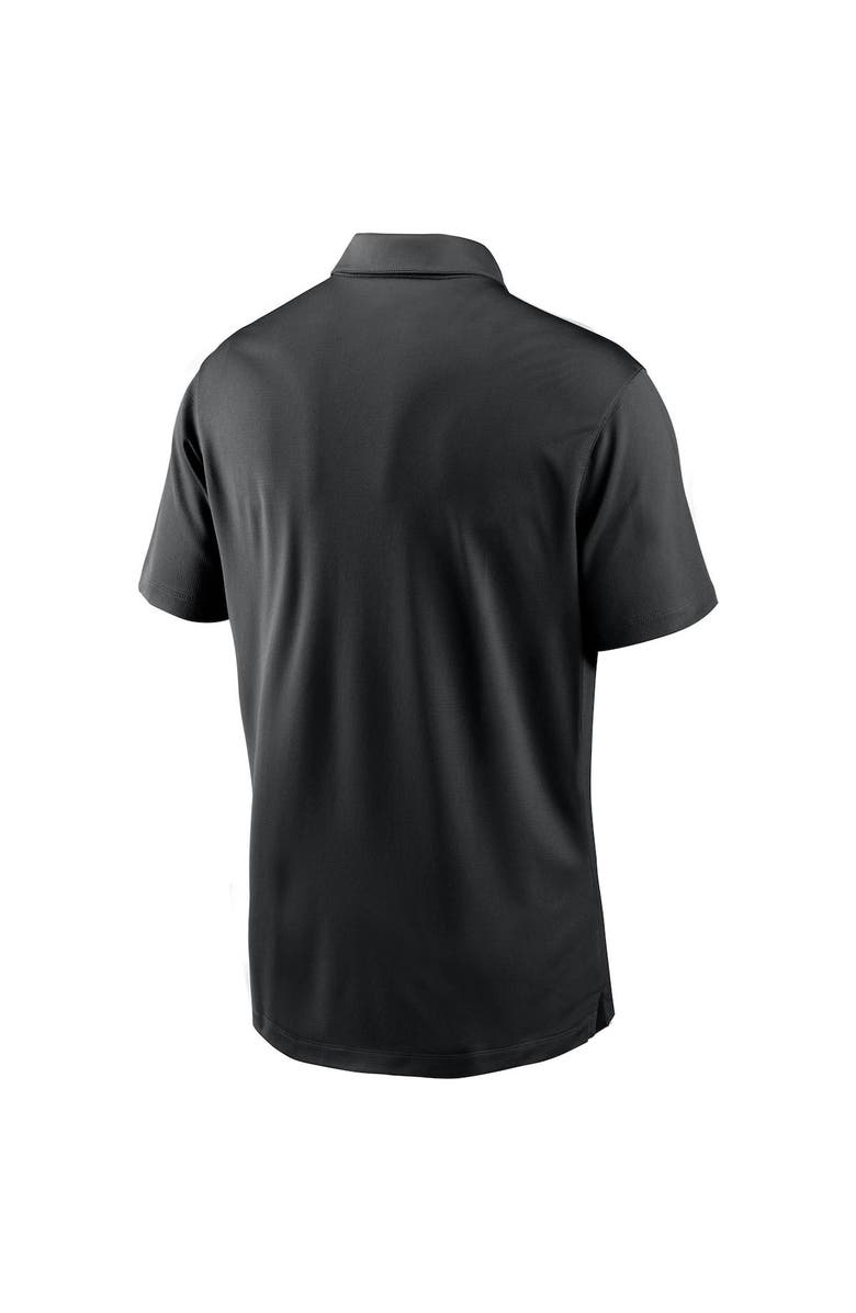 Nike Men's Nike Black Baltimore Orioles Cooperstown Collection Logo Franchise Performance Polo, Alternate, color,