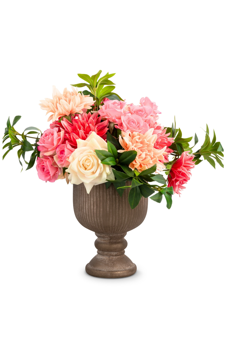 Arabella RealTouch Botanical Centerpiece, Main, color, Pink