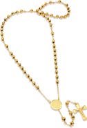 STEELTIME Our Father Prayer Rosary Necklace