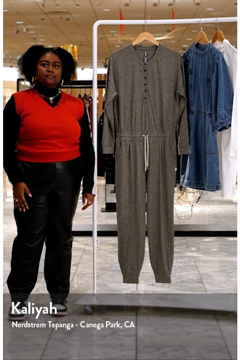 Lux Henley Jumpsuit video