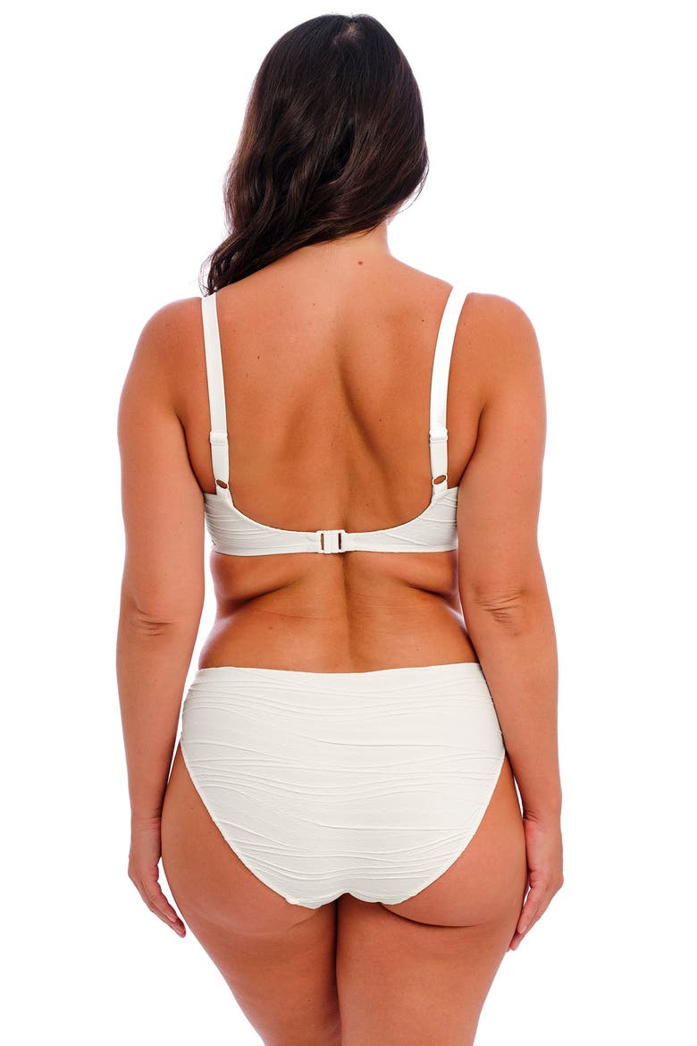 Beach Waves Mid Rise Bikini Bottoms, Alternate, color, LINEN