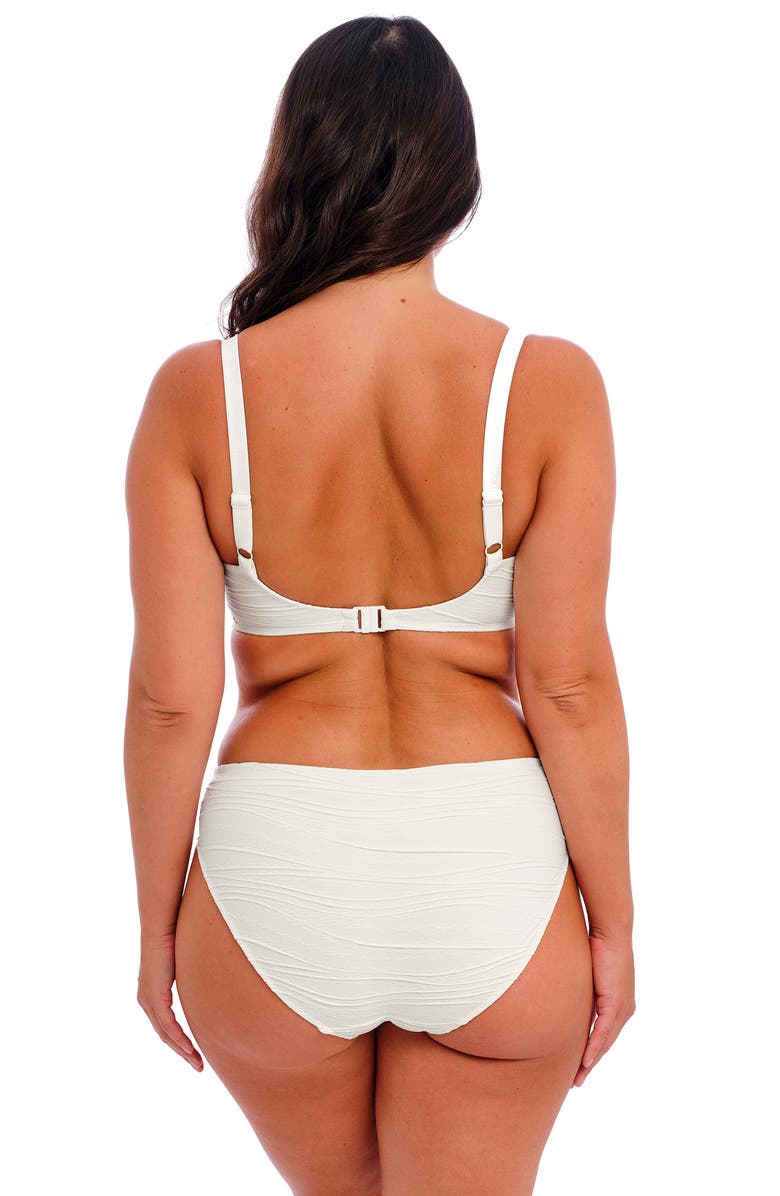 Fantasie Beach Waves Underwire Bikini Top, Alternate, color, Linen