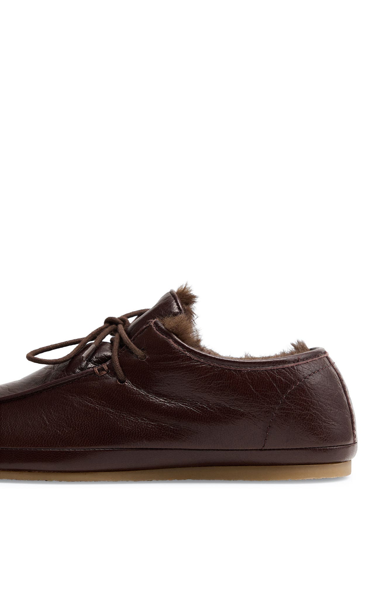 Faux Fur Loafer, Alternate, color, CHOCOLATE