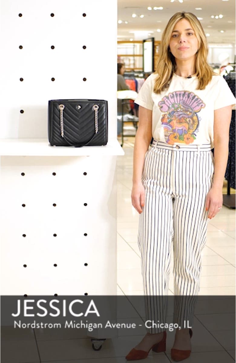 small amelia leather tote, sales video thumbnail