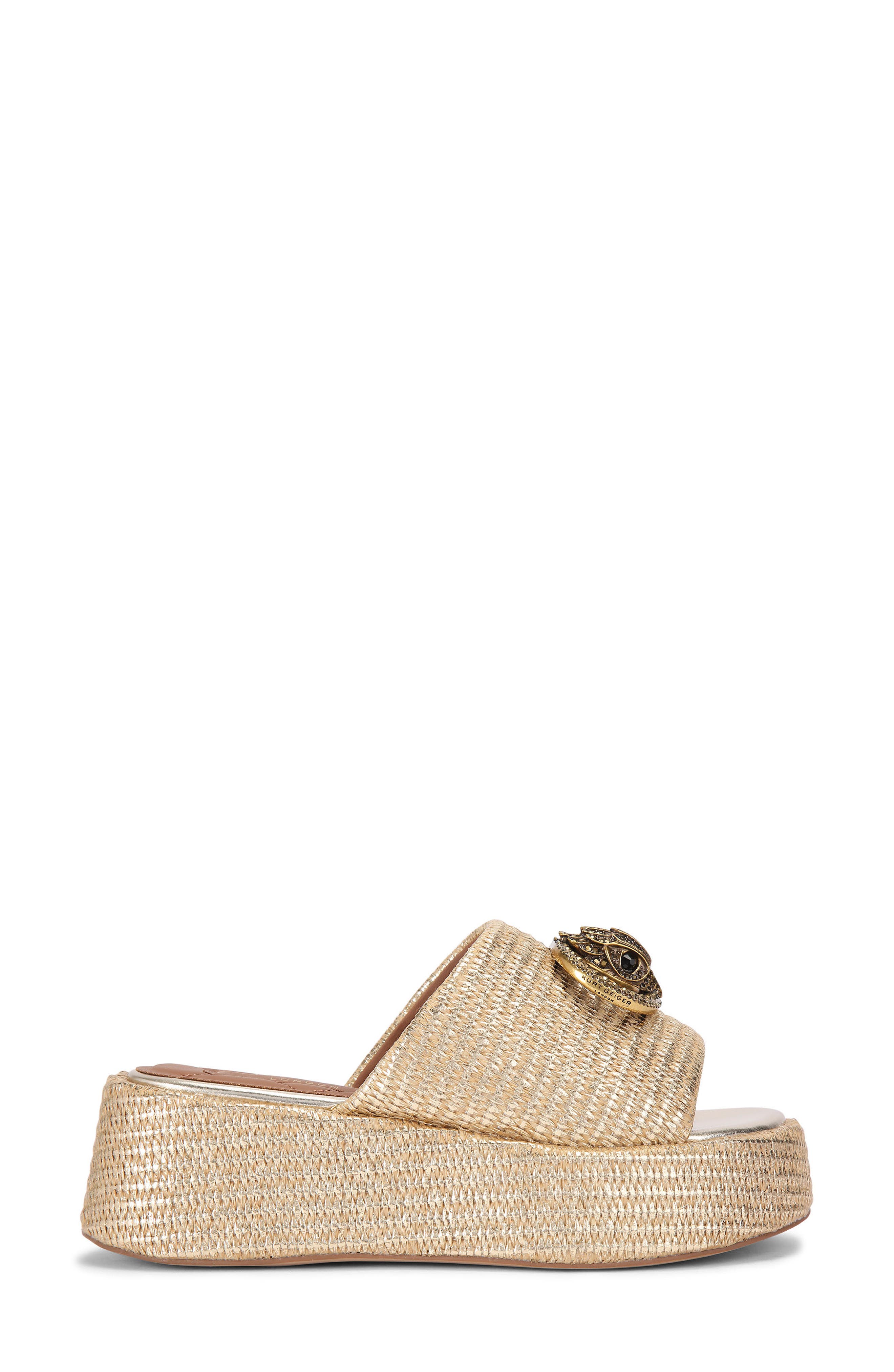 Kurt Geiger London Chelsea Flatform Slide Sandal, Main, color, 