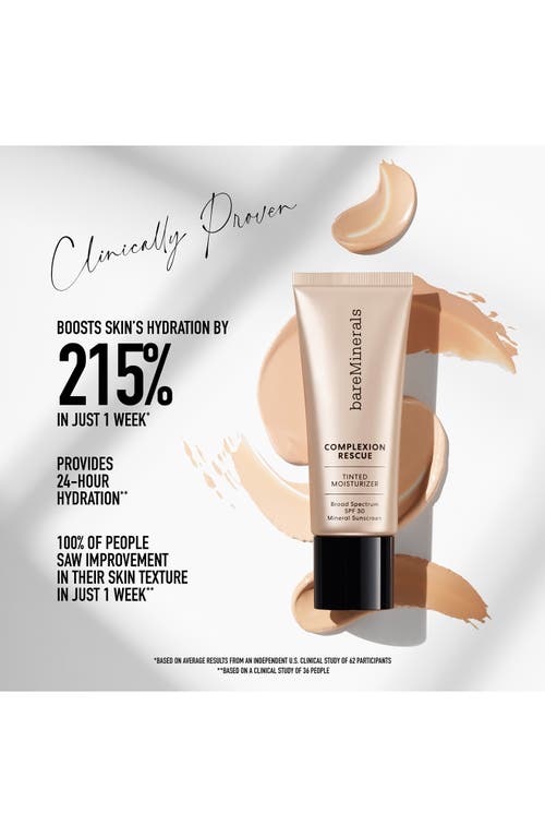Shop Bareminerals ® Complexion Rescue® Tinted Moisturizer With Hyaluronic Acid And Mineral Spf 30 In Birch 1.5