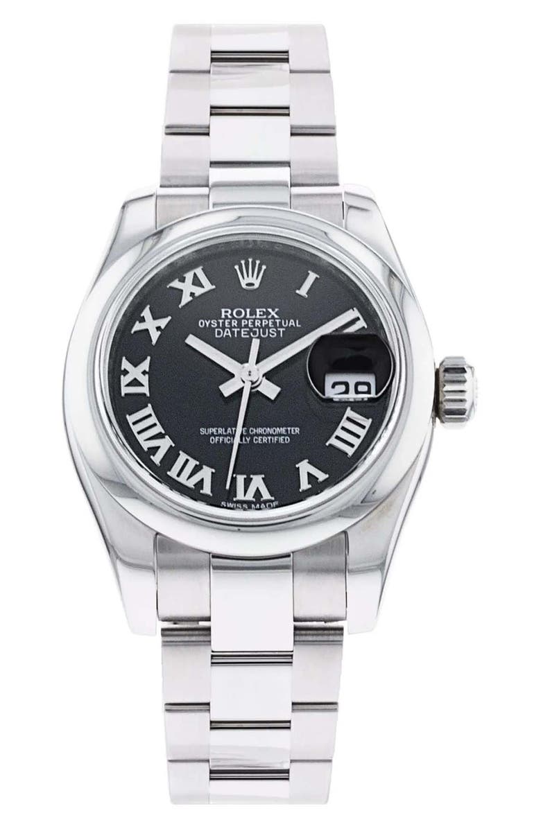 Watchfinder & Co. Rolex Preowned DateJust Lady Bracelet Watch, 26mm, Main, color,