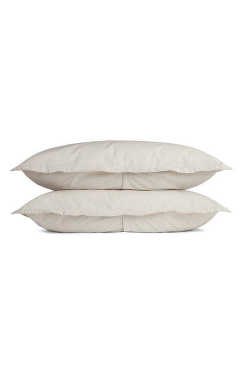 Percale Sham Set