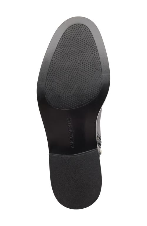 Karl Lagerfeld Paris Verill Knee High Boot In Black