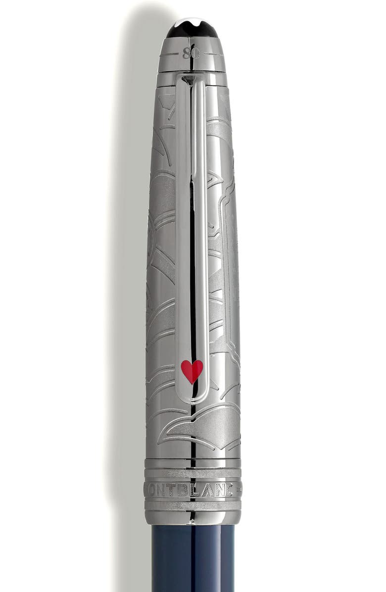 Montblanc Meisterstück Around the World in 80 Days Doué Classique Ballpoint Pen, Alternate, color, Blue