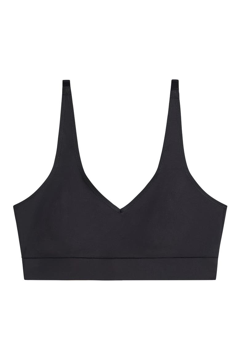 Easy Like Sunday Lounge Wire Free Bra, Alternate, color, BLACK