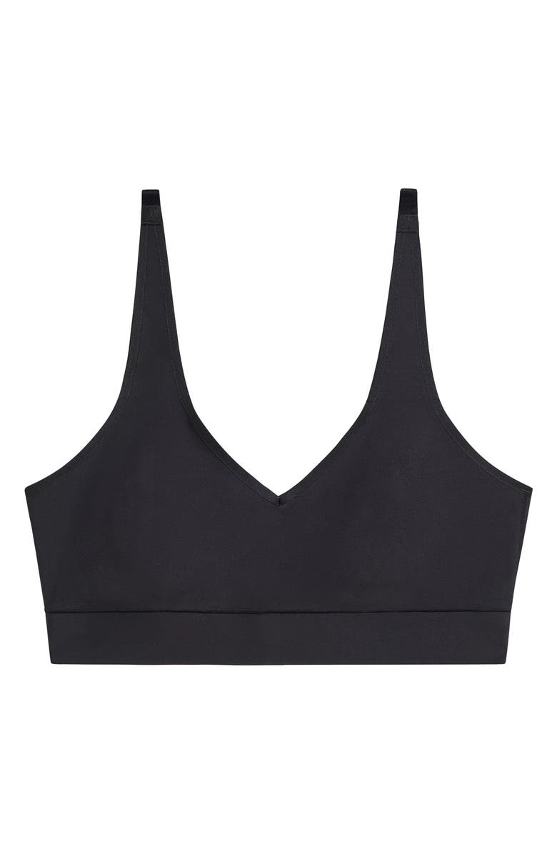 Wacoal Easy Like Sunday Lounge Wire Free Bra, Main, color, Black