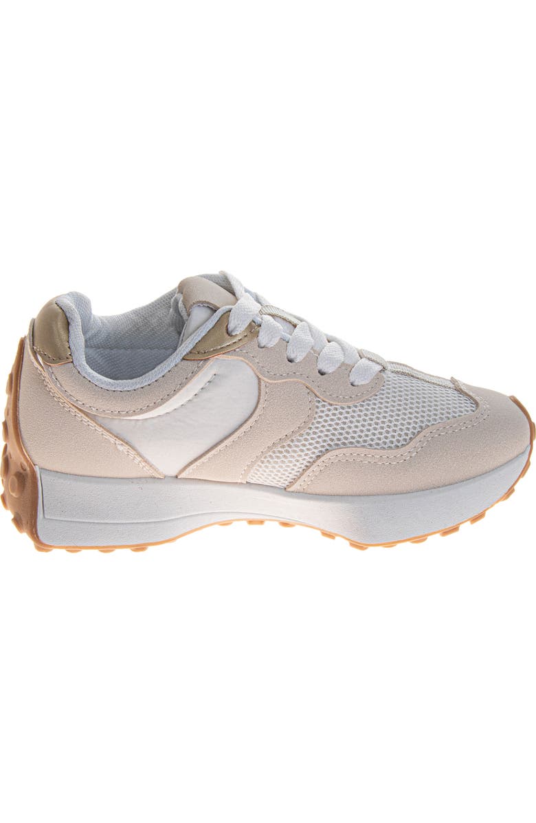 Kensie Kids' Layered Mesh Lace-Up Sneaker, Alternate, color,