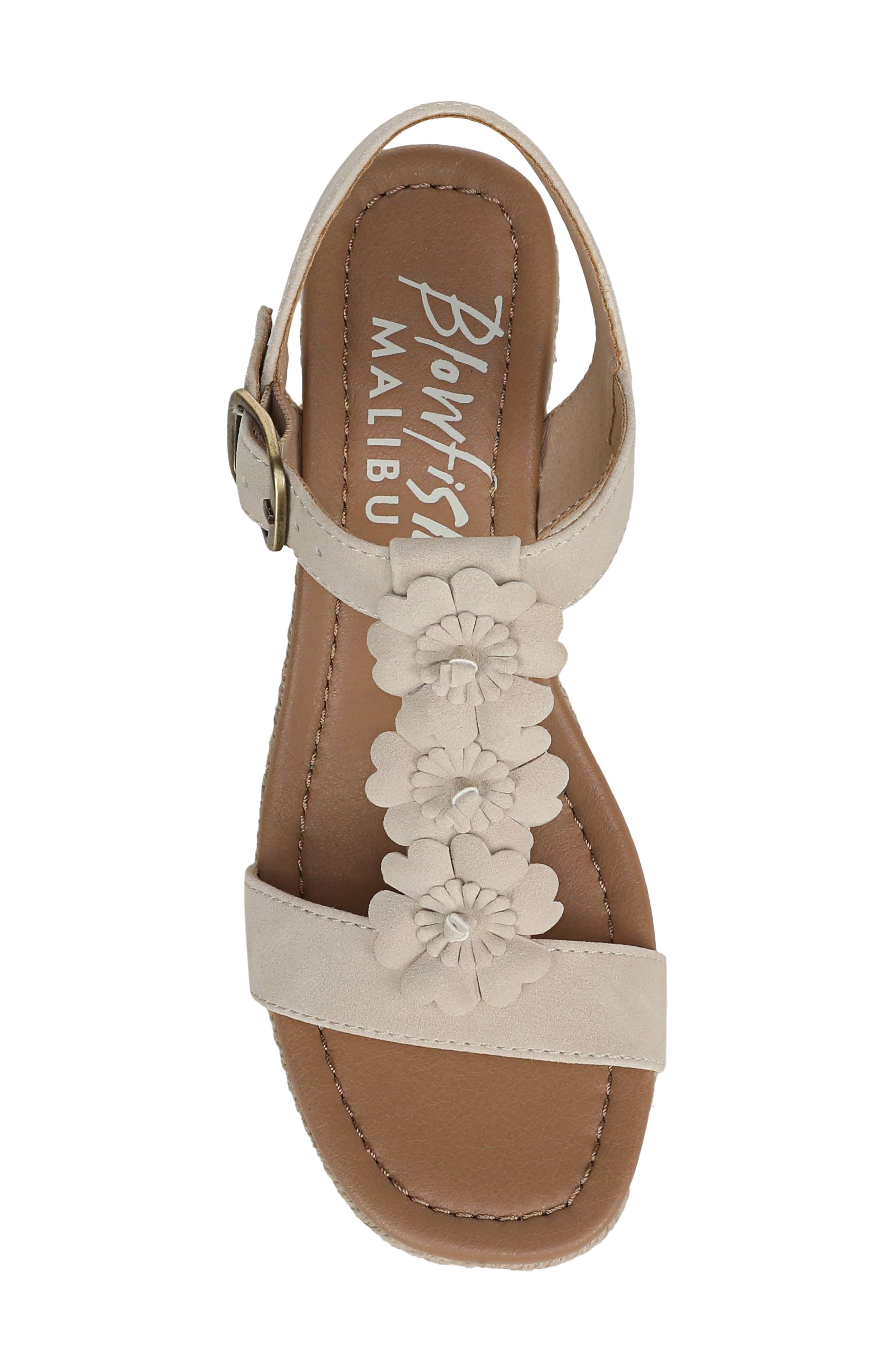 Annika 2 Platform Wedge Sandal, Alternate, color, OAT FAUX SUEDE