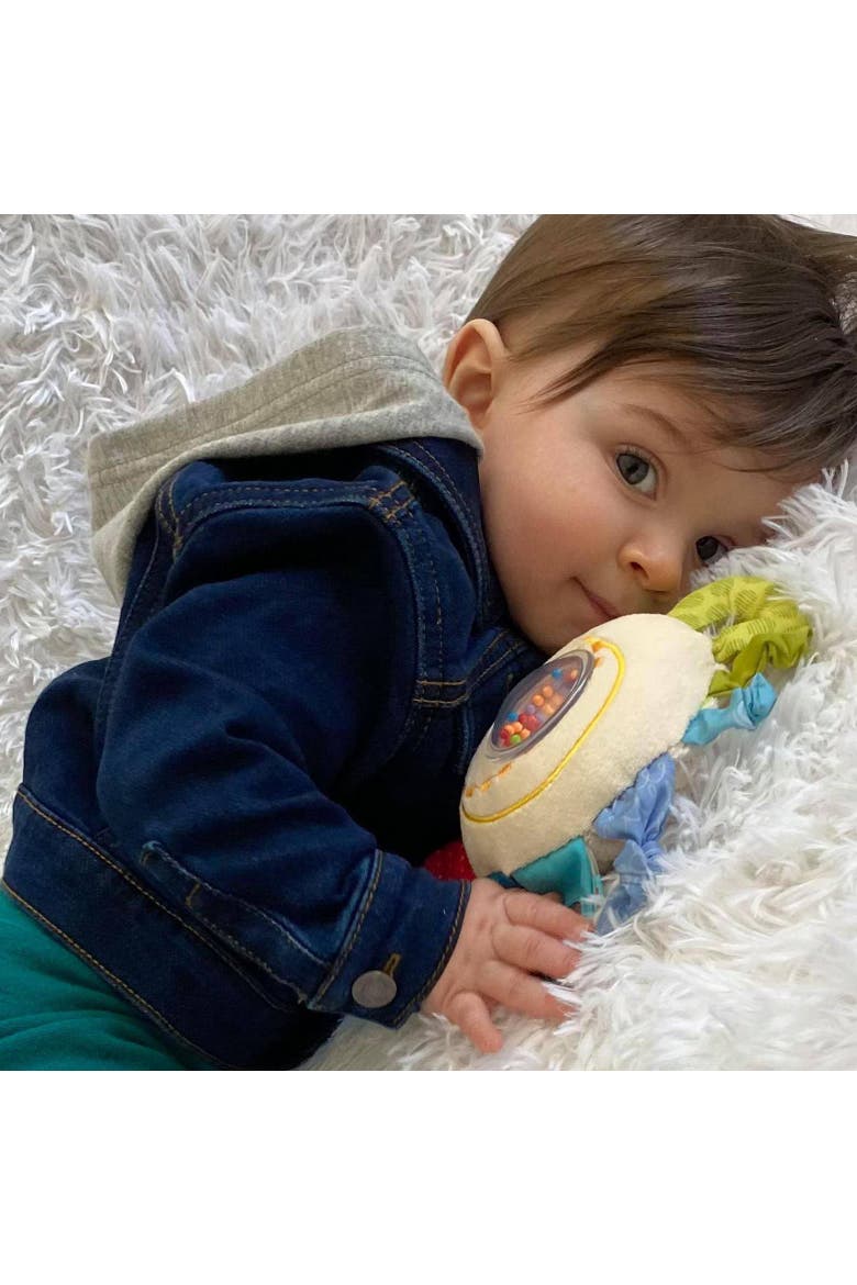 Teether Cuddly Rainbow Round Activity Toy, Alternate, color, Multi