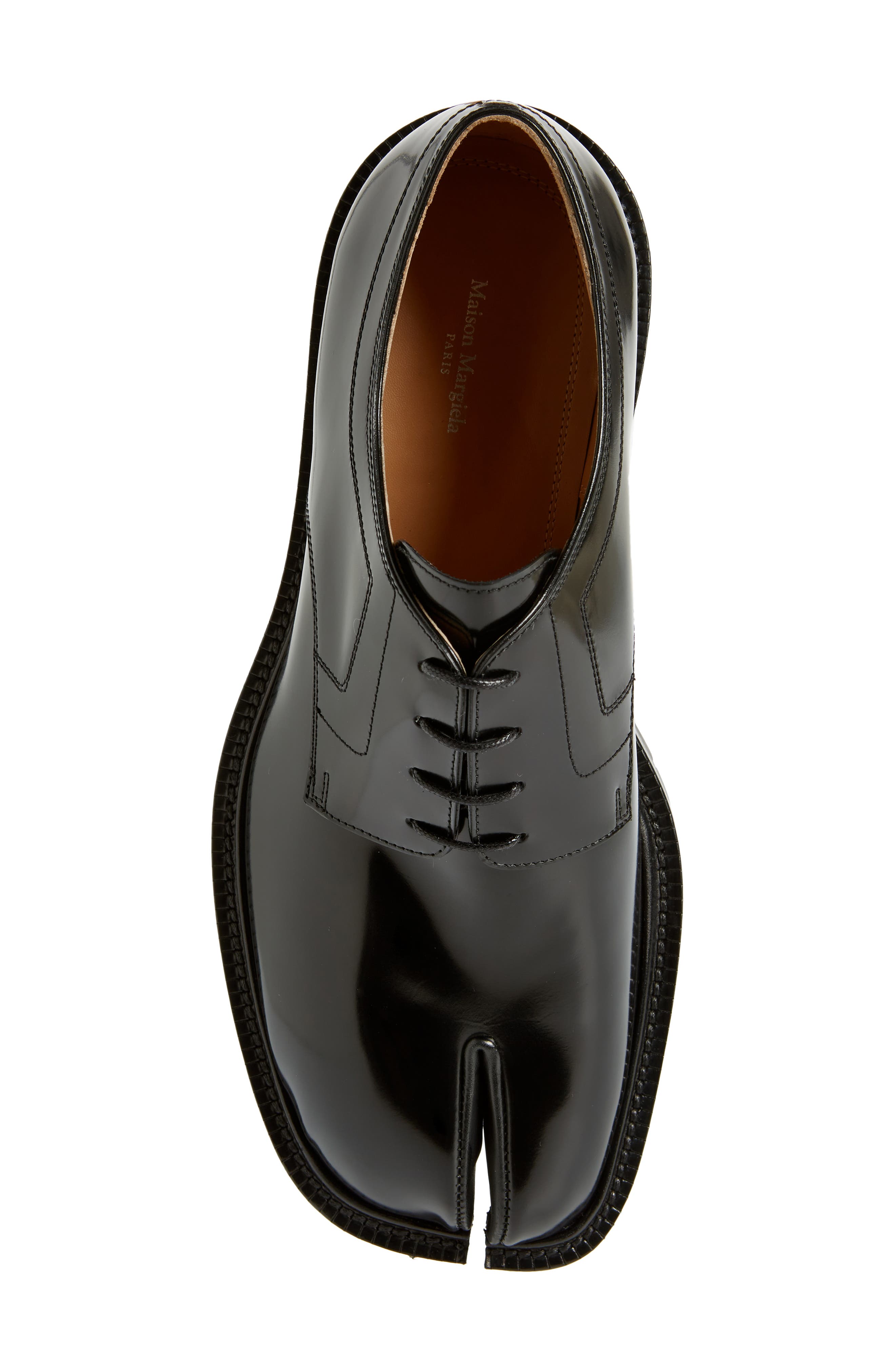 Maison Margiela Tabi Trek Oxford, Alternate, color, Black