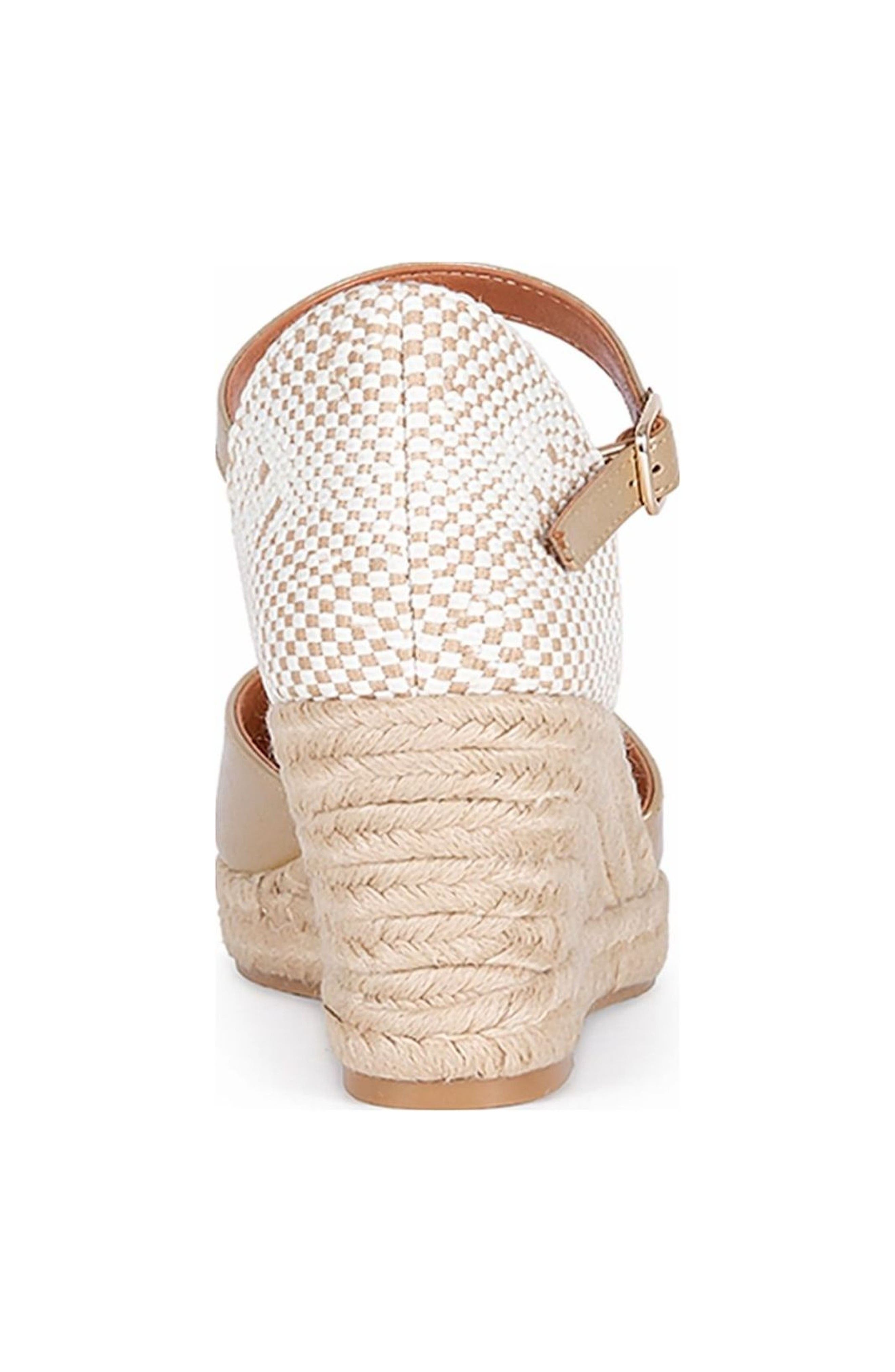 Jimena Mid Strap Espadrille Sandal, Alternate, color, Bronze
