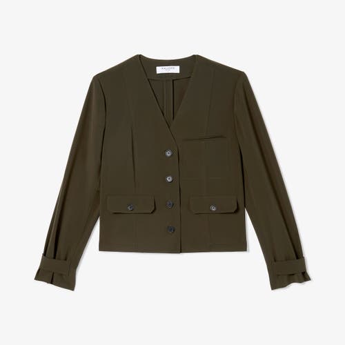 M.m.lafleur Ayla Travel Jacket In Olive
