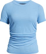 Veronica Beard Remus Ruched T-Shirt