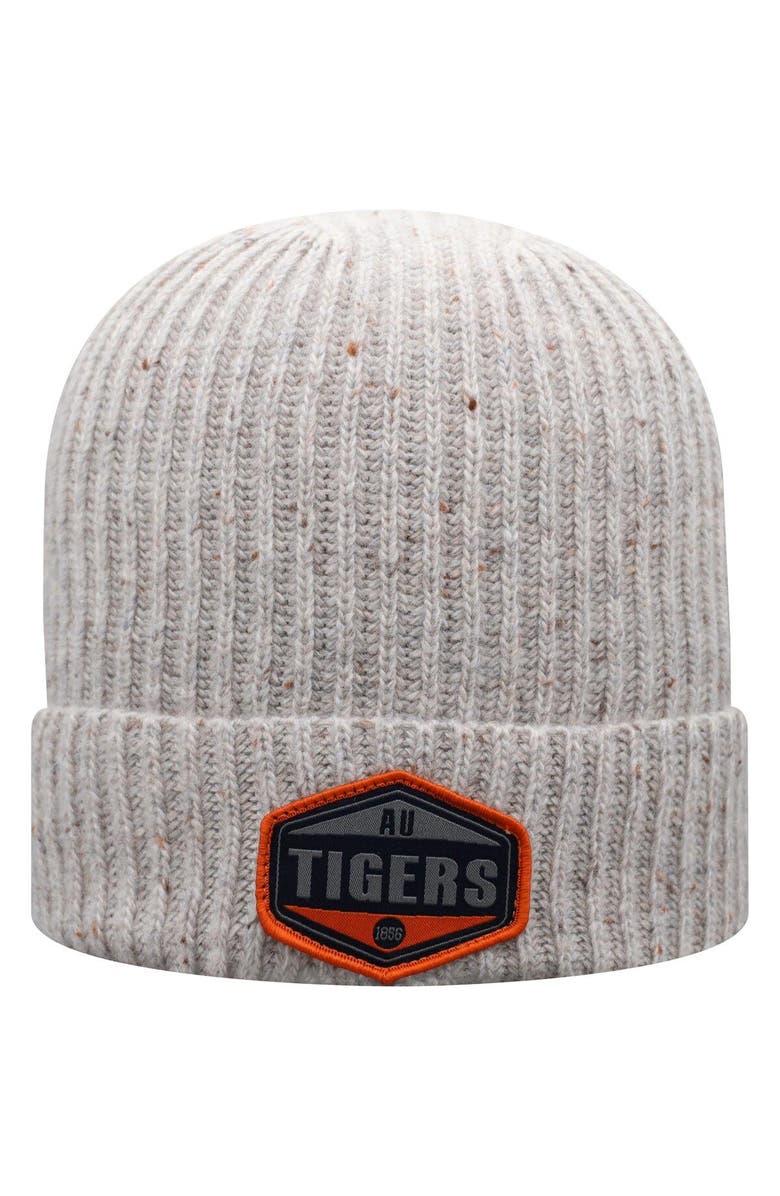 TOP OF THE WORLD Men's Top of the World Gray Auburn Tigers Alp Cuffed Knit Hat, Main, color, Gray