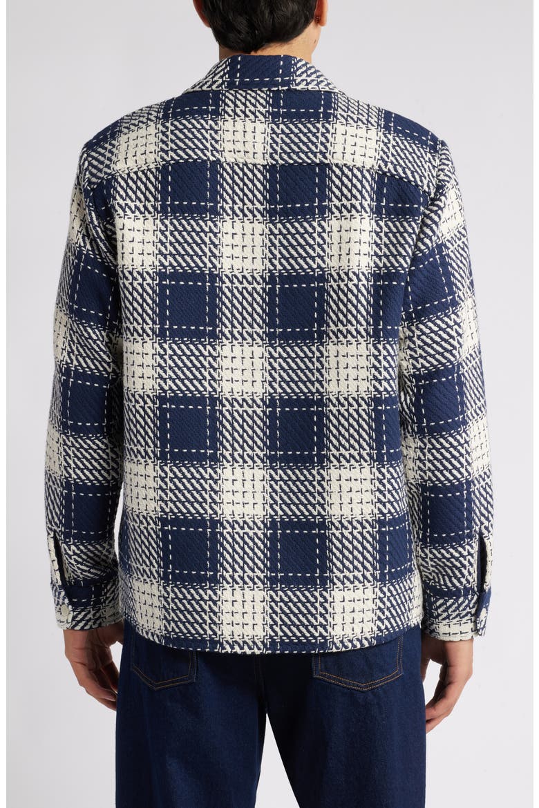Whiting Marine Beatnik Button-Up Overshirt, Alternate, color, MARINE