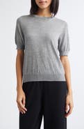 Johnstons of Elgin Classic Cashmere Short Sleeve Sweater