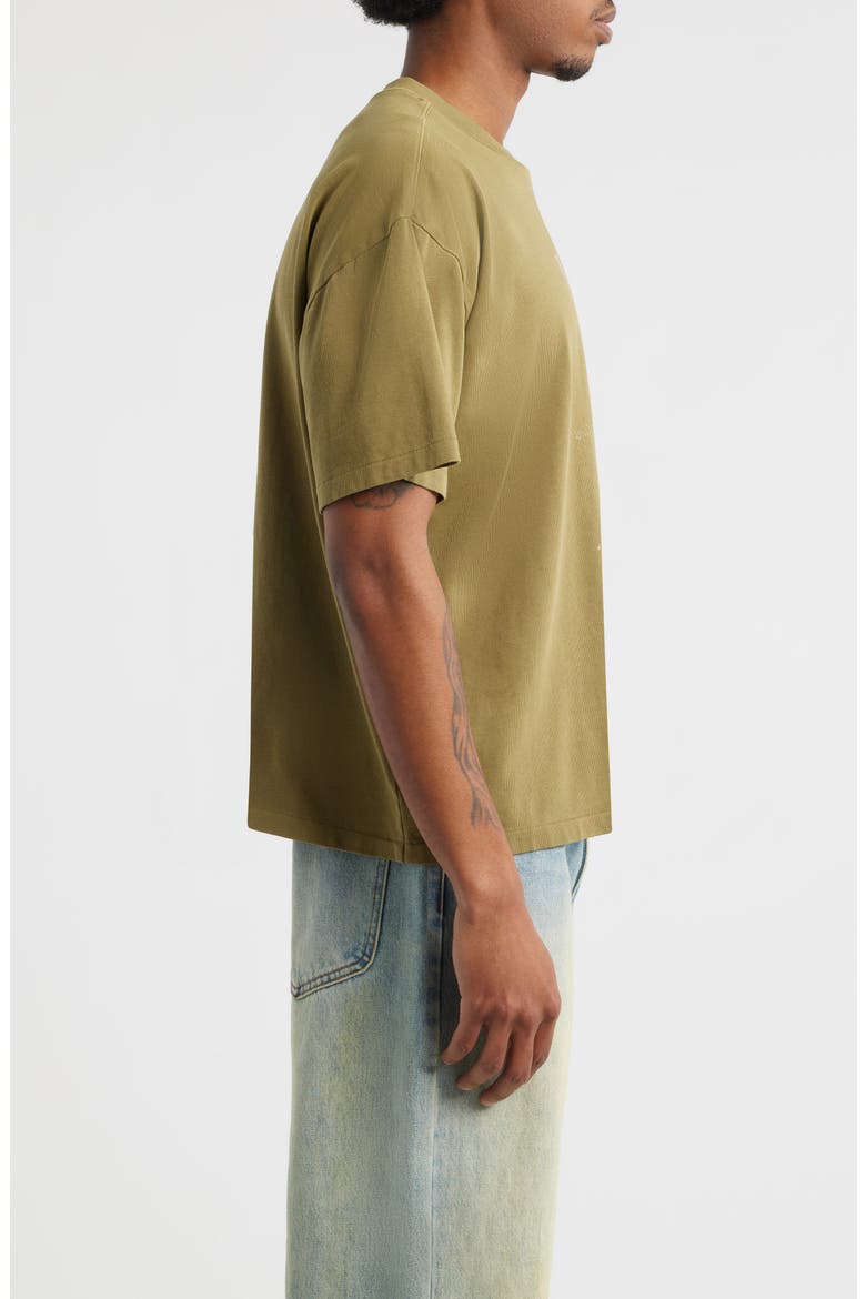 Crop Hill All Star Graphic T-Shirt, Alternate, color, OLIVE