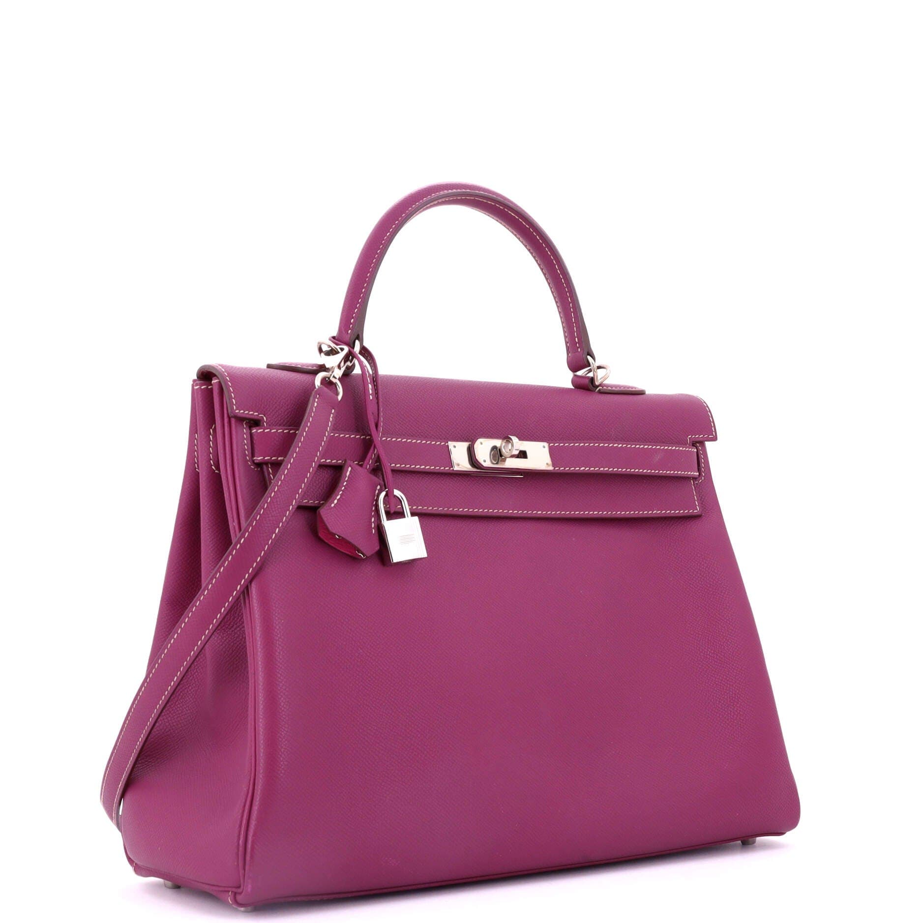 Pre-Owned Hermes Candy Kelly Handbag Epsom 35, Alternate, color, 