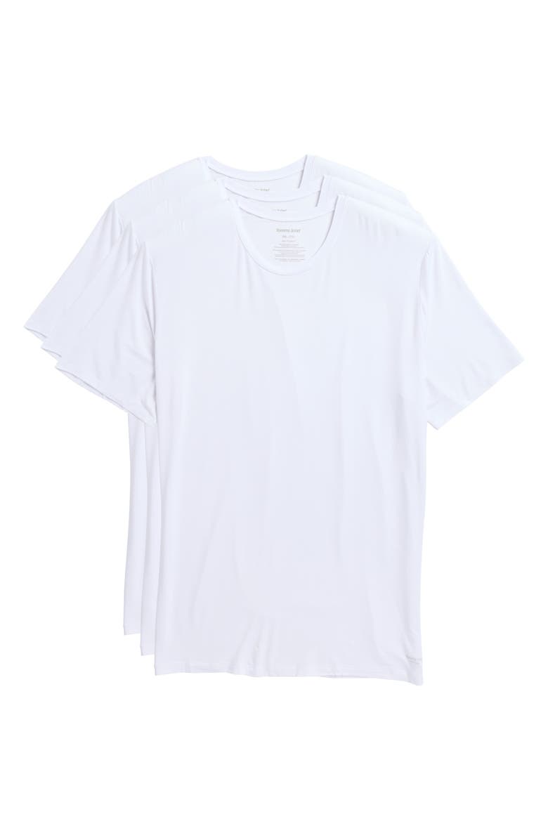 Tommy John 3-Pack Essential Second Skin T-Shirts, Main, color,