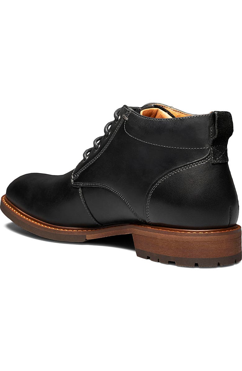 Florsheim Lodge Plain Toe Boot, Alternate, color, Black Ch
