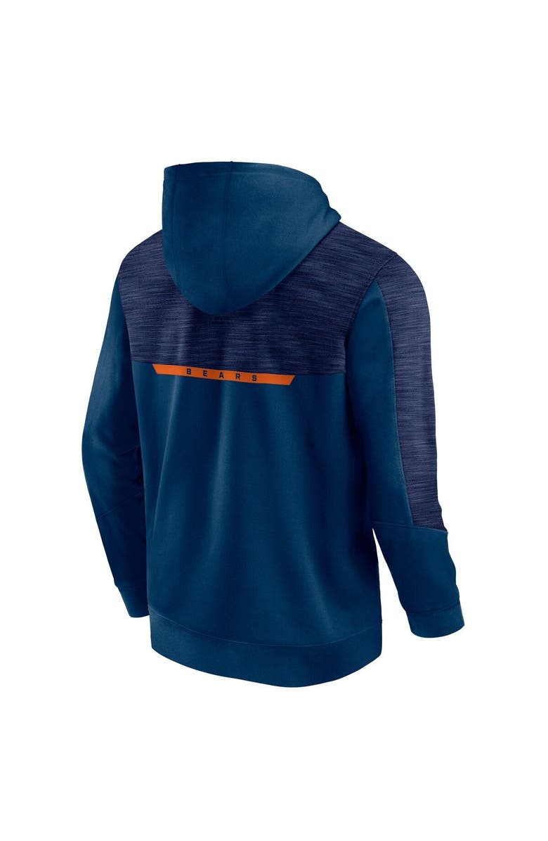 FANATICS Men's Fanatics Branded Navy Chicago Bears Defender Evo Pullover Hoodie, Alternate, color, Navy